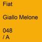 Preview: Fiat, Giallo Melone, 048 / A.